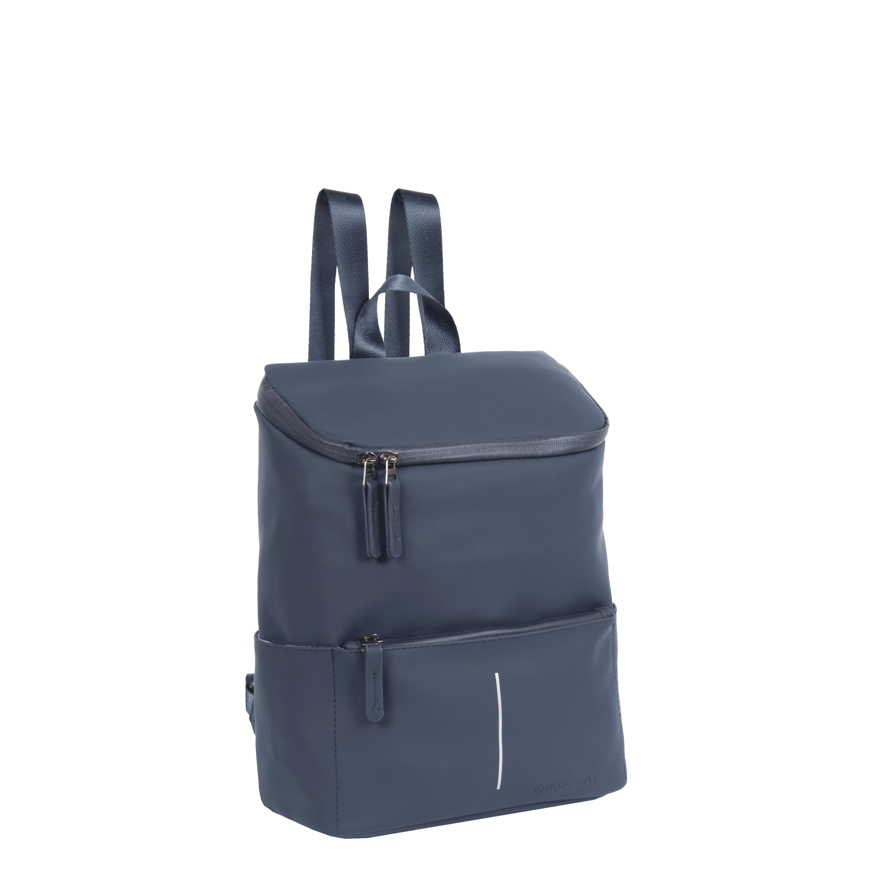 New Rebels® Mart - Rugtas - Blauw - 1087 - 23x14x32cm - Rugzak / Backpack
