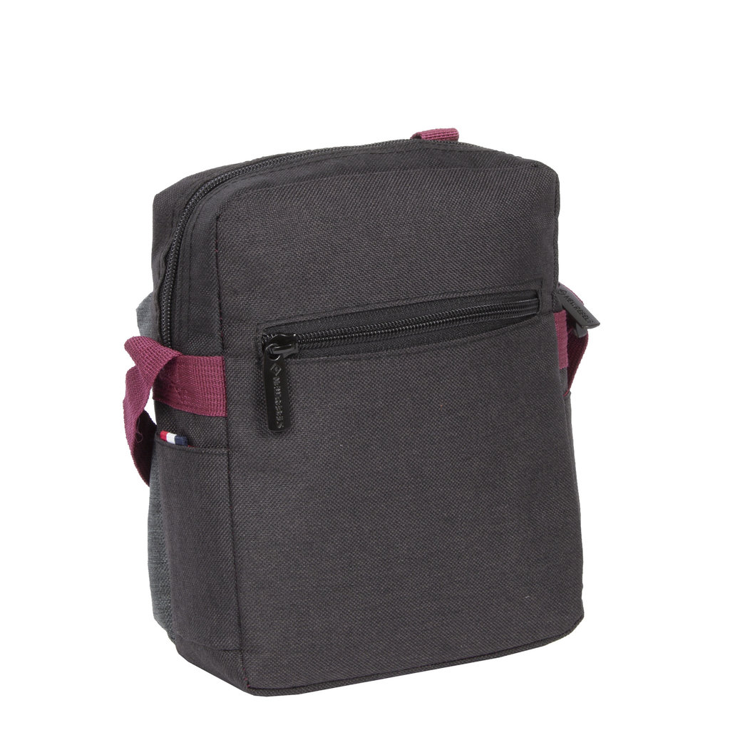 New Rebels Morris Shoulderbag Topzip Black 2 Tone