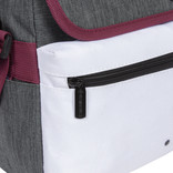 New Rebels ® Morris Shoulderbag Medium Flap White 2Tone 30X12X23CM