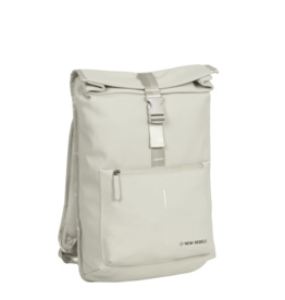 New Rebels New Rebels William Baltimore Beige 13L Rolltop Rugzak Waterafstotend Laptop 14"