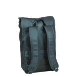 New Rebels New Rebels William Baltimore Metallic Groen 13L Rolltop Rugzak Waterafstotend Laptop 14"