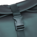 New Rebels New Rebels William Baltimore Metallic Groen 13L Rolltop Rugzak Waterafstotend Laptop 14"