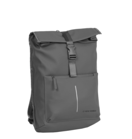 New Rebels New Rebels William Baltimore Anthrazit 13L Rolltop Rucksack Wasserabweisend Laptop 14"