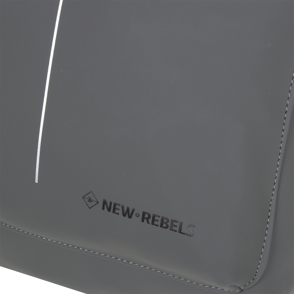 New Rebels New Rebels William Baltimore Anthrazit 13L Rolltop Rucksack Wasserabweisend Laptop 14"