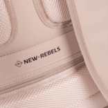 New Rebels ® William - Rucksack - Rolltop - Rosa 16L  - Wasserabweisend