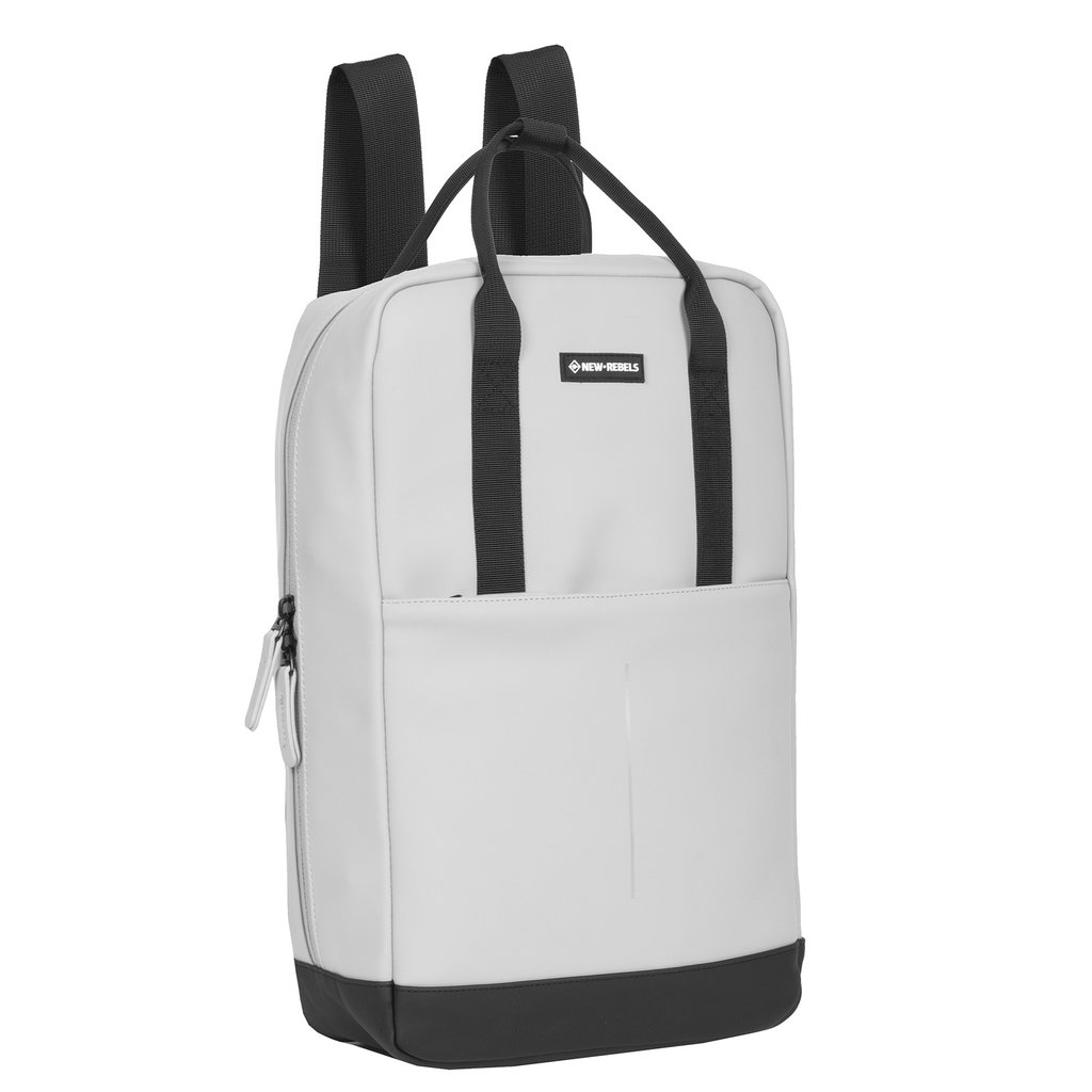 New Rebels New Rebels Julan Cape Coral Light Grey 14L Backpack Water Repellent Laptop 14.1"