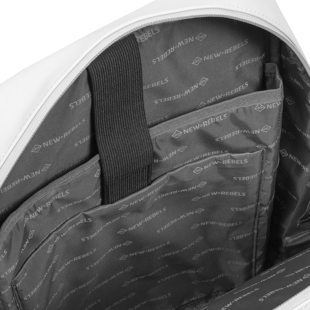 New Rebels New Rebels Julan Cape Coral Light Grey 14L Backpack Water Repellent Laptop 14.1"