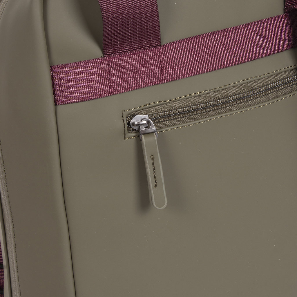 New Rebels New Rebels Julan Cape Coral Olive Green 14L Backpack Water Repellent Laptop 14.1"