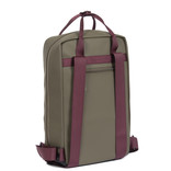 New Rebels New Rebels Julan Cape Coral Olijf Groen 14L Rugzak Waterafstotend Laptop 14.1"