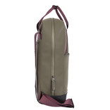 New Rebels ® Julan - Backpack - Laptop Compartiment - 14 Liter - OlIVe