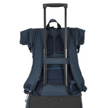 New Rebels ® William - Rucksack - Rolltop - Dunkelblau 17L  - Wasserabweisend