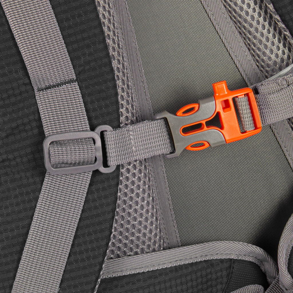 New Rebels New Rebels ® Kinley - Rugtas - Schooltas - Vrijetijdstas - 48 Liter - Nylon - Zwart