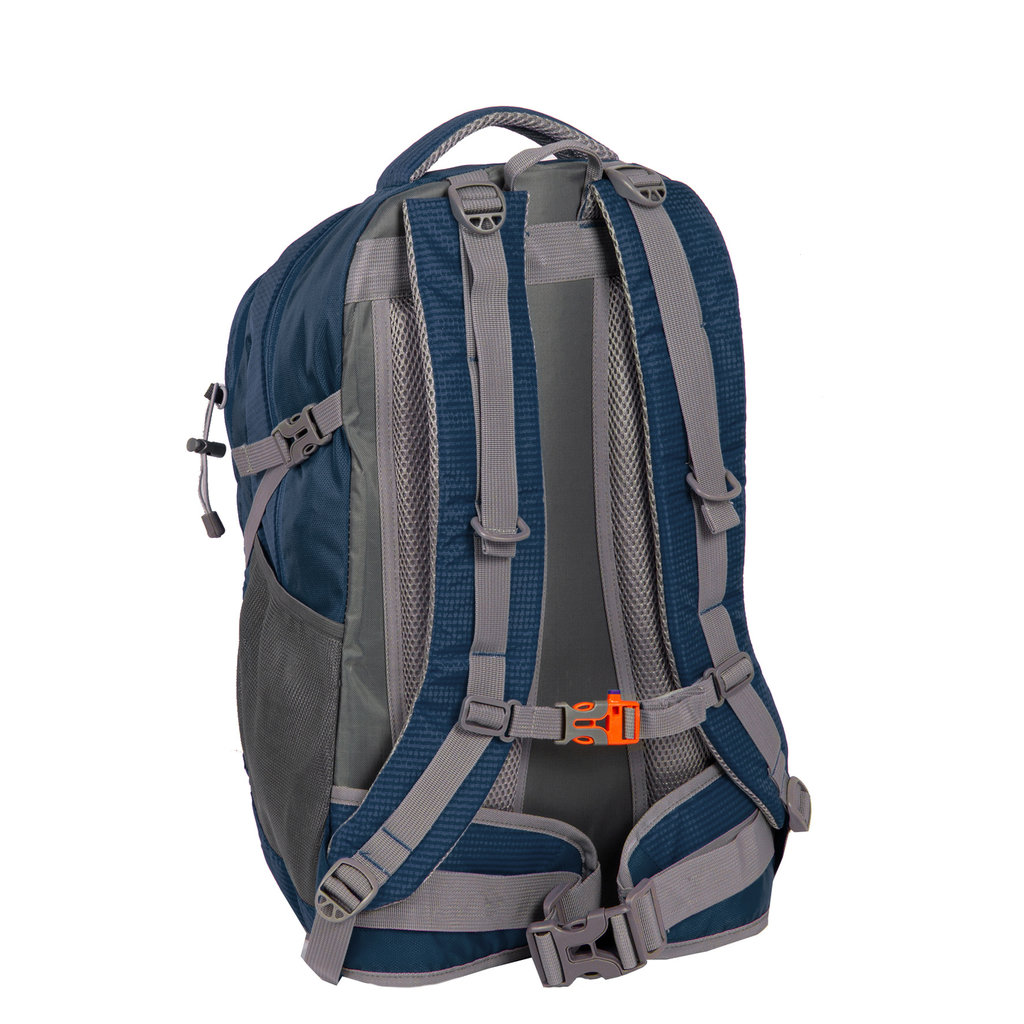 New Rebels New Rebels ® Kinley - Rugtas - Schooltas - Vrijetijdstas - 48 Liter - Nylon - Navy Blauw