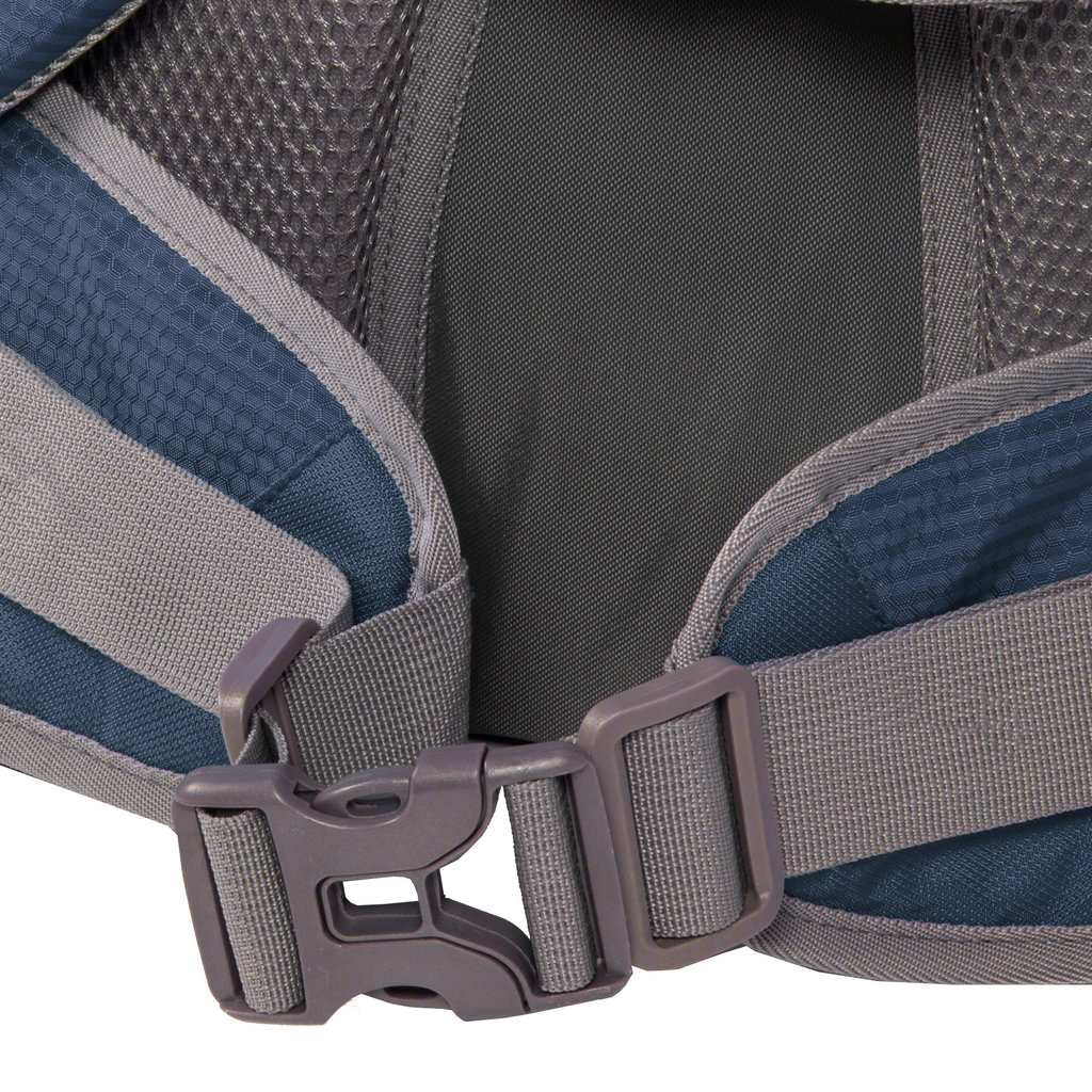 New Rebels New Rebels ® Kinley - Rugtas - Schooltas - Vrijetijdstas - 48 Liter - Nylon - Navy Blauw