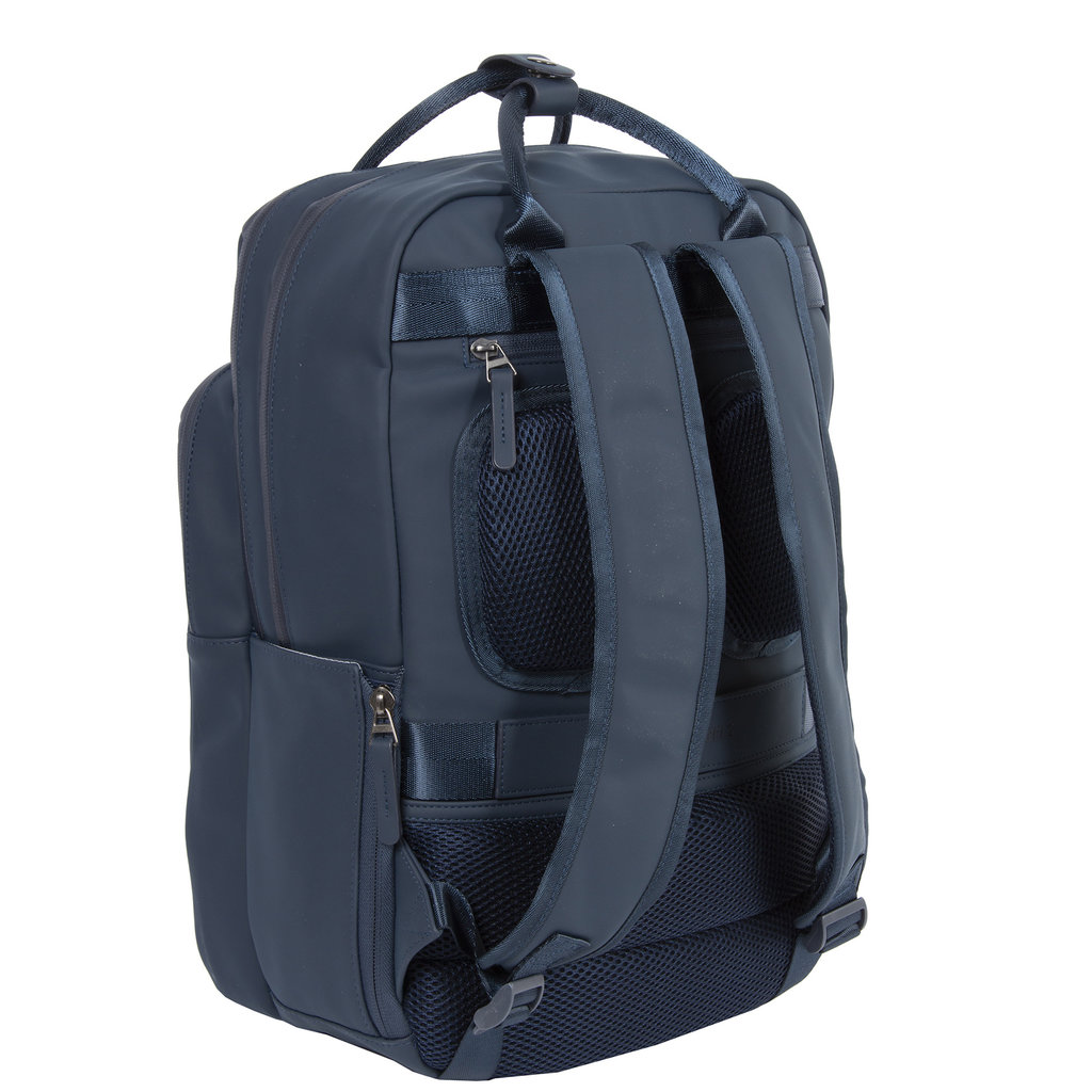 New Rebels New Rebels William Milwaukee Marineblau 18L Rucksack Wasserabweisend Laptop 15.6"