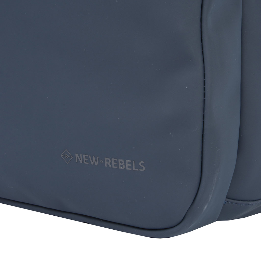 New Rebels William Milwaukee Navy 20L Backpack Water Repellent Laptop 15.6