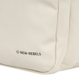 New Rebels William Milwaukee Beige 20L Backpack Water Repellent Laptop 15.6
