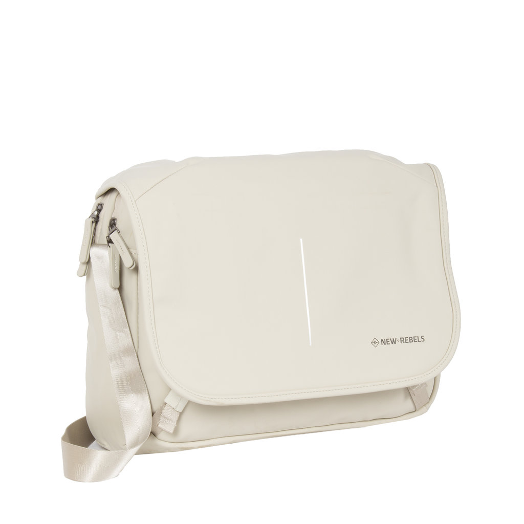 New Rebels New Rebels ® William - Shoulderbag - Beige 10L -  Water Repellent