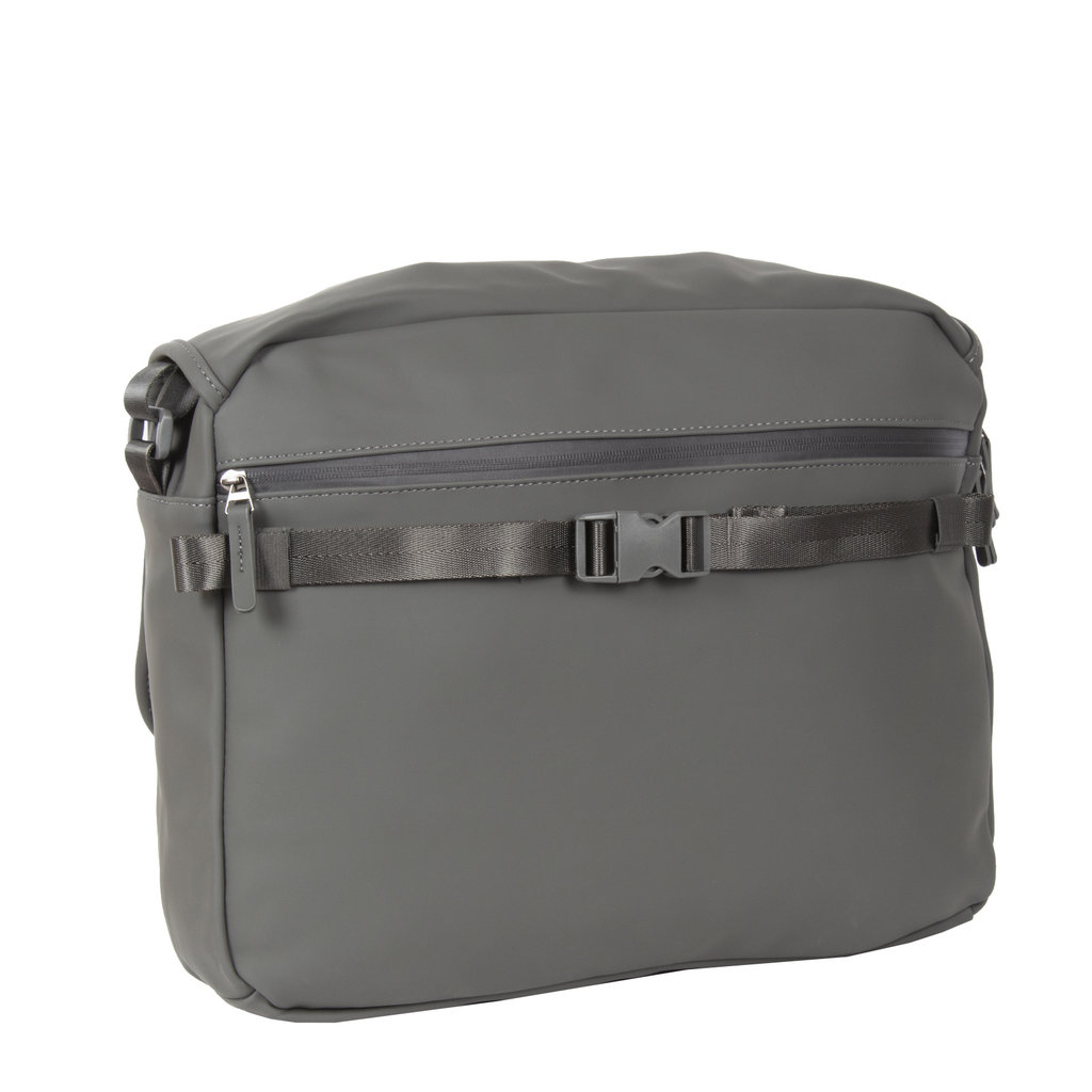 New Rebels ® William - Computer Shoulder Bag - Antracite 10L -  Water Repellent