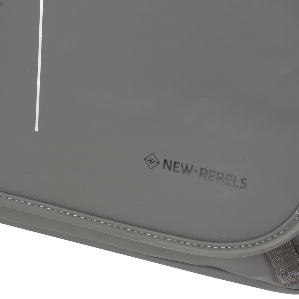 New Rebels ® William - Computer Shoulder Bag - Antracite 10L -  Water Repellent