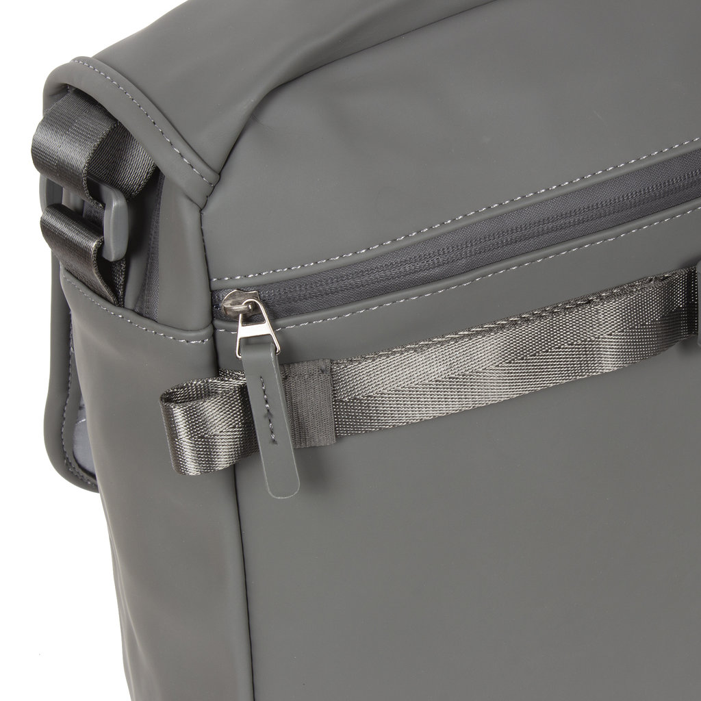 New Rebels ® William - Computer Shoulder Bag - Antracite 10L -  Water Repellent