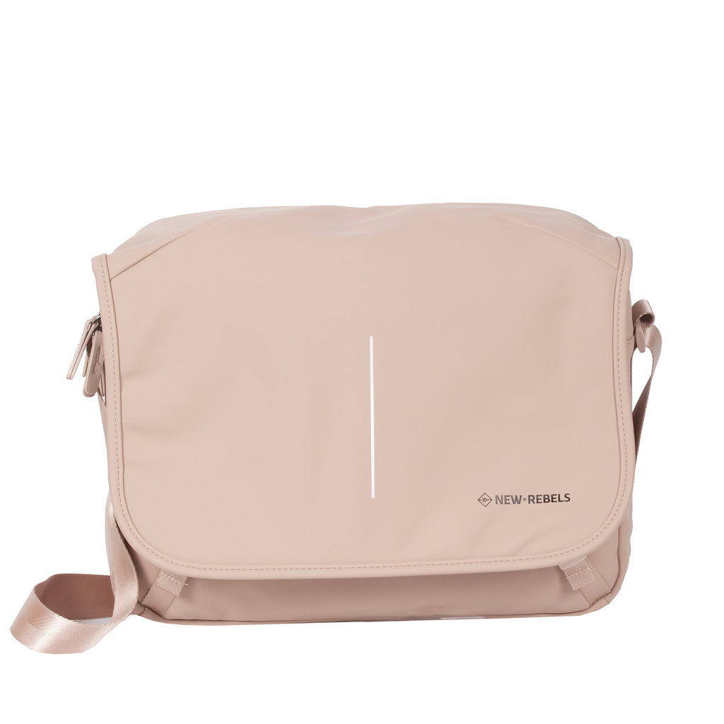 New Rebels ® William - Computer Umhängetasche - Old Rosa 10L -  Wasserabweisend