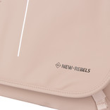 New Rebels ® William - Computer Schoudertas - Old Pink 10L  - Waterafstotend