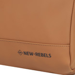 New Rebels William Milwaukee Cognac 20L Rugzak Waterafstotend Laptop 15.6