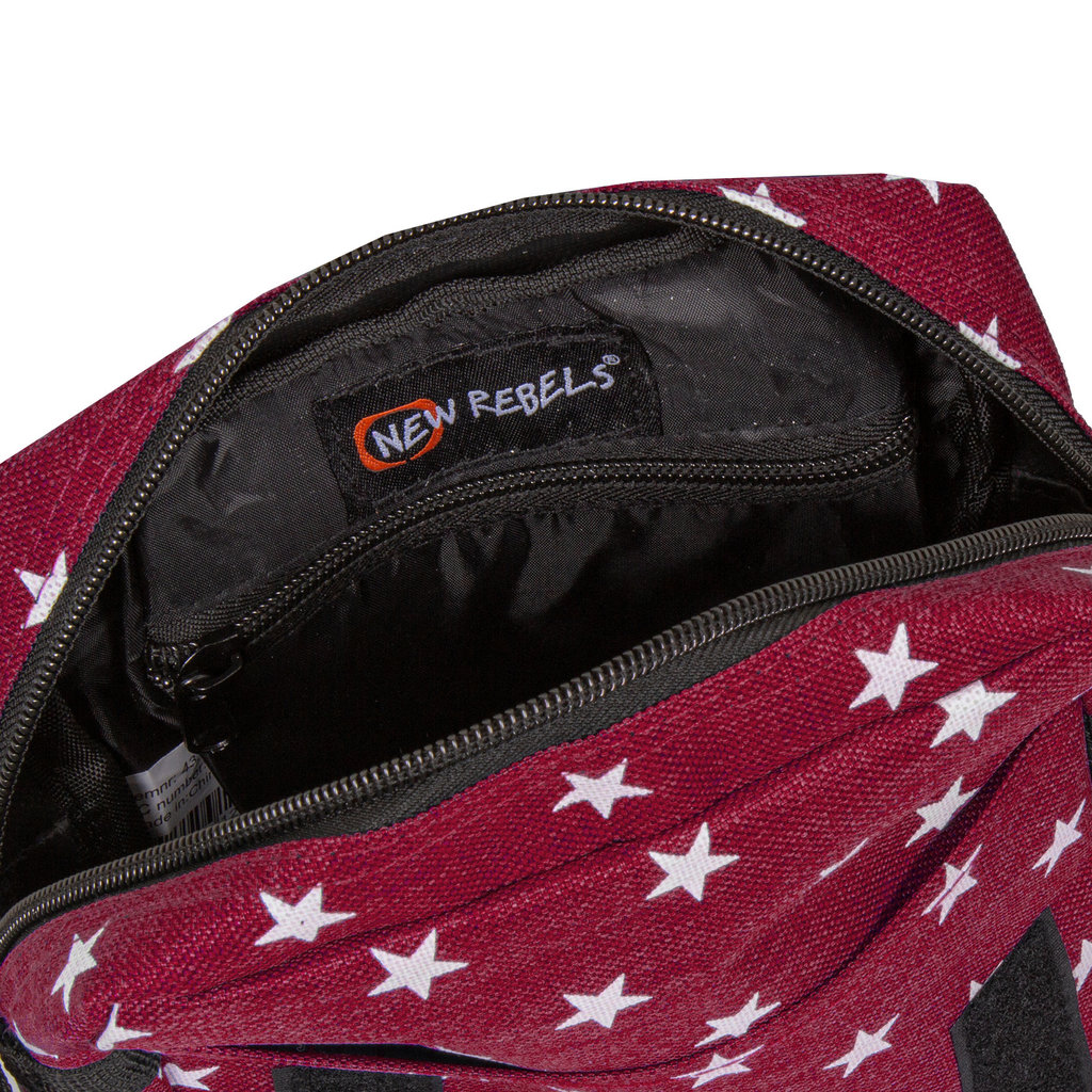 New Rebels ® Star Schoudertas Sterren Rood