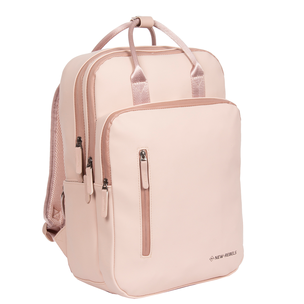 New Rebels William Milwaukee Alt Rosa 20L Rucksack Wasserabweisend Laptop 15.6