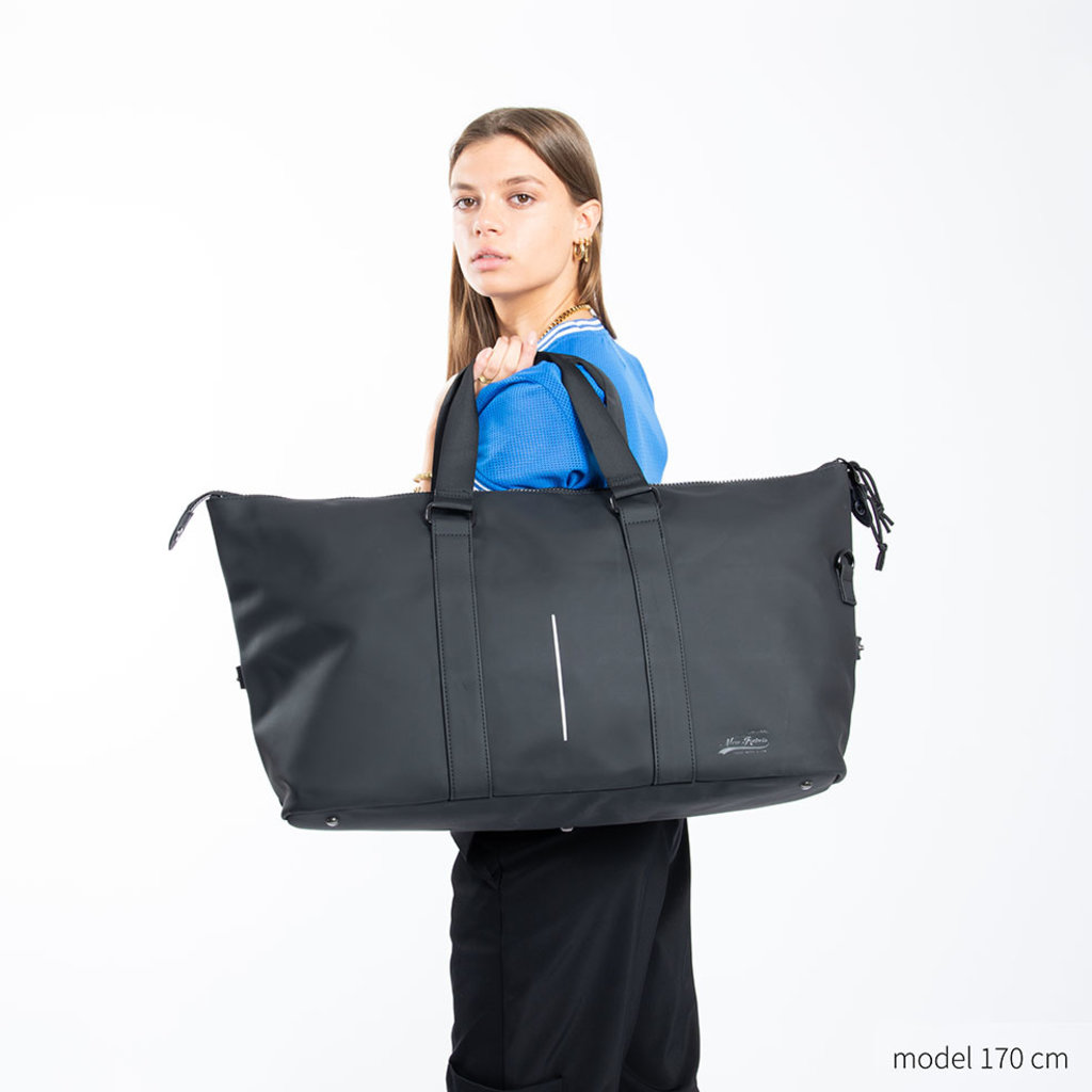 New Rebels New Rebels Mart Pittsburg Schwarz 39L Weekender Reisetasche Wasserabweisend