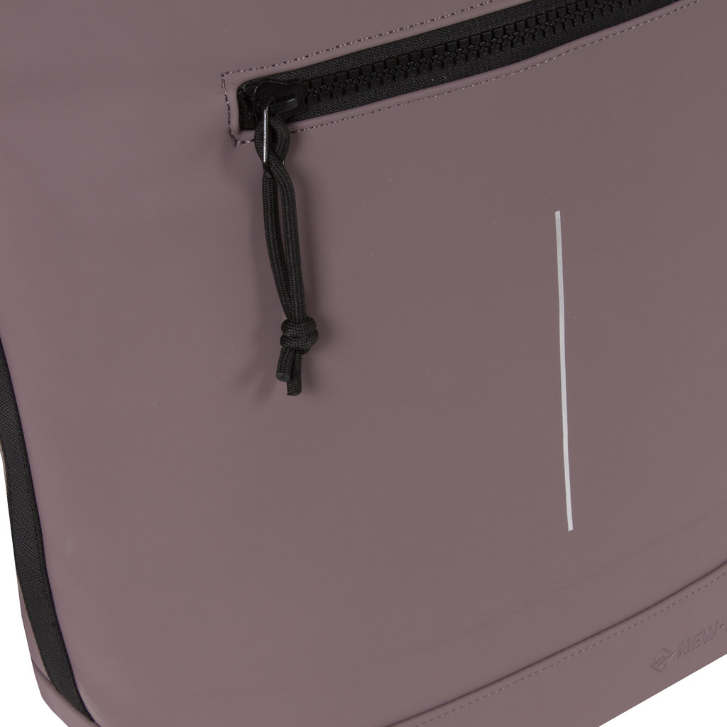 New Rebels New Rebels Mart New York Old Purple 21L Backpack Rolltop Water Repellent Laptop 15.6"