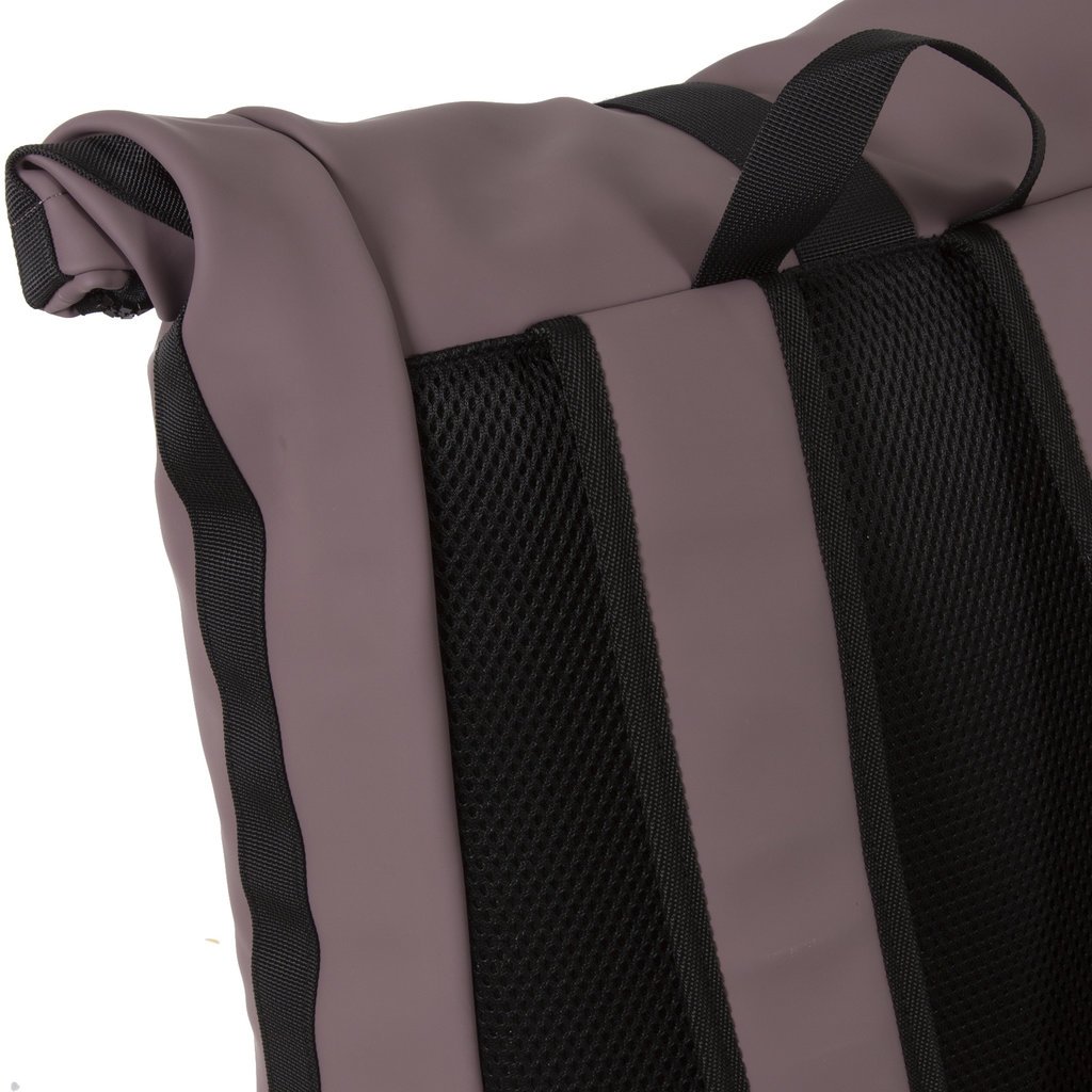 New Rebels Mart New York Paars 19L Rugtas Rolltop Waterafstotend Laptop 15.6