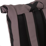 New Rebels Mart New York Purple 19L Backpack Rolltop Water Repellent Laptop 15.6