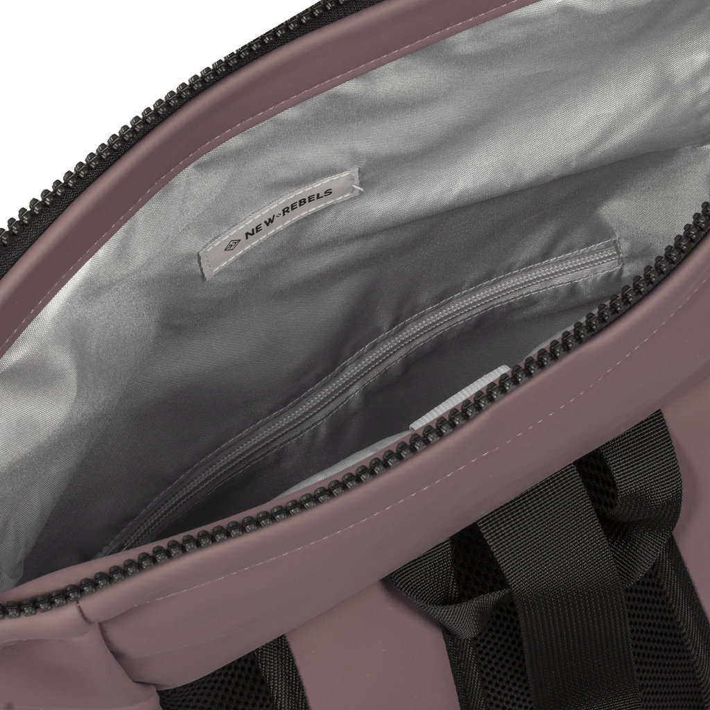 New Rebels New Rebels Mart New York Old Purple 21L Backpack Rolltop Water Repellent Laptop 15.6"