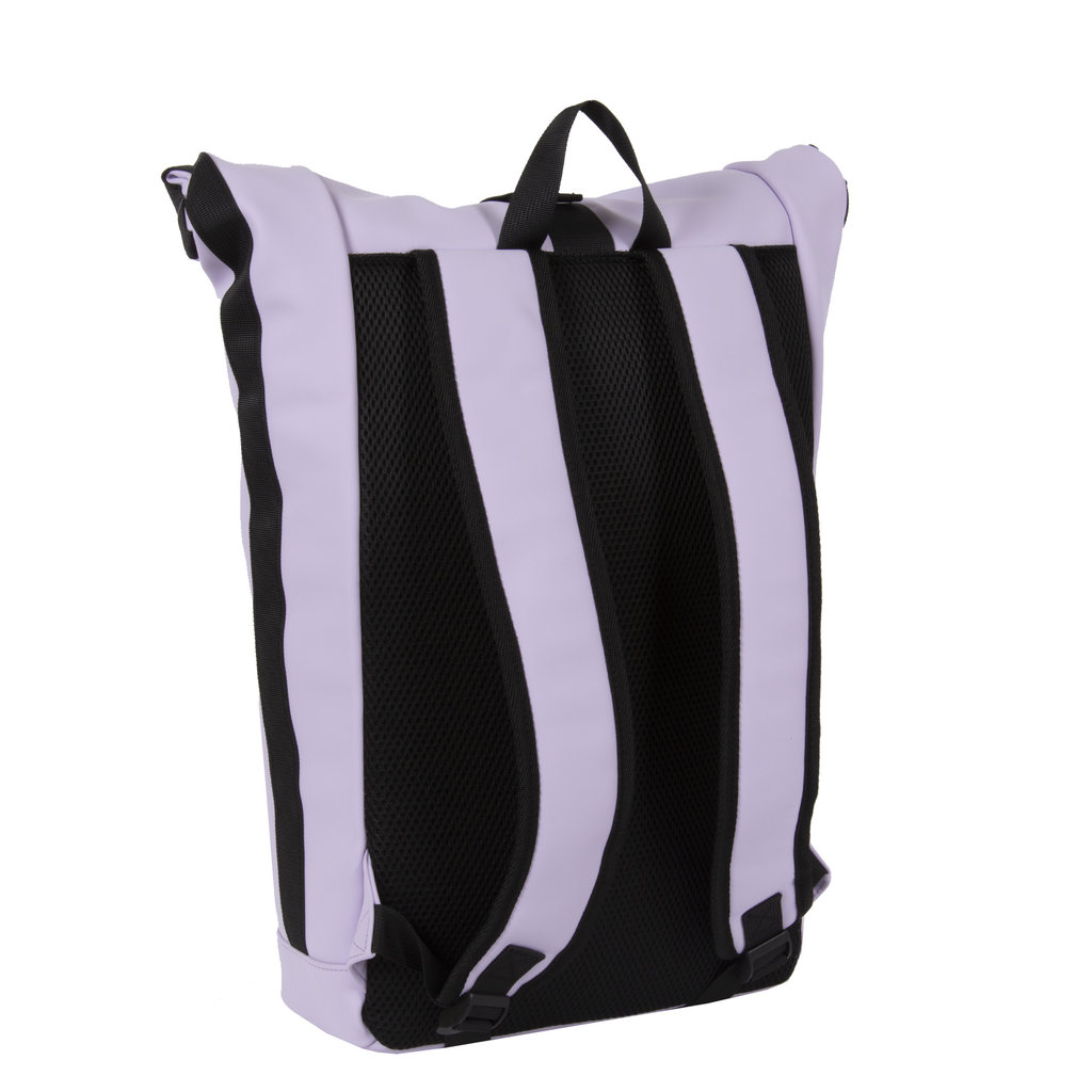 New Rebels New Rebels Mart New York Lila 21L Rugtas Rolltop Waterafstotend Laptop 15.6"