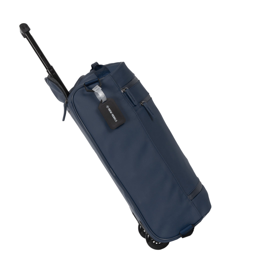 New Rebels Harper Laredo Navy Blue 29L On Board Trolley Wheeled suitcase Water-repellent suitcase