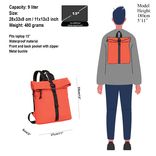 New Rebels ® Mart - Rolltop - Rucksack - Orange - Small II - Rucksack