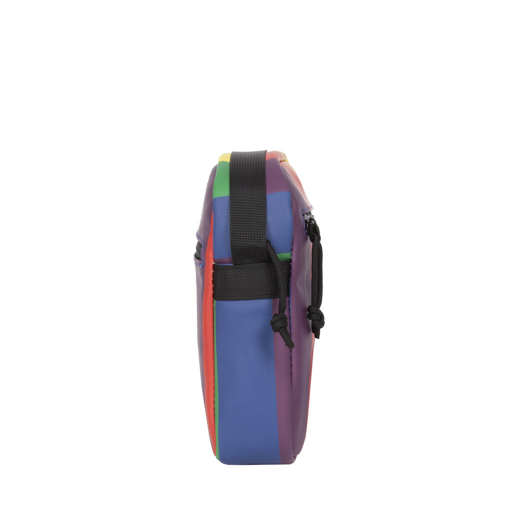 New Rebels ® Mart - Schoudertas - Crossbody Tas -  Top Zip - Regenboog