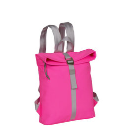 Mart Los Angeles Neon Pink 7L Rolltop Backpack Water Repellent