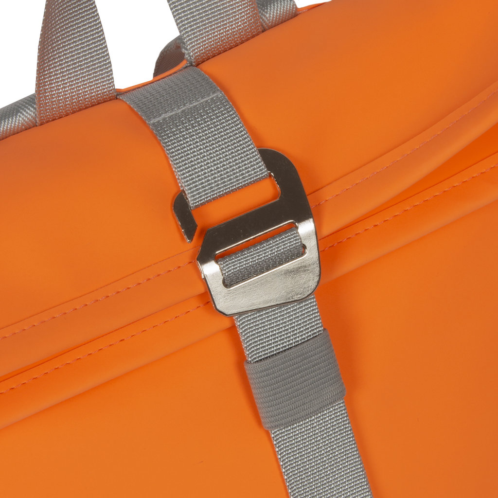 New Rebels ® Mart - Rolltop - Backpack - Orange  Neon - Small