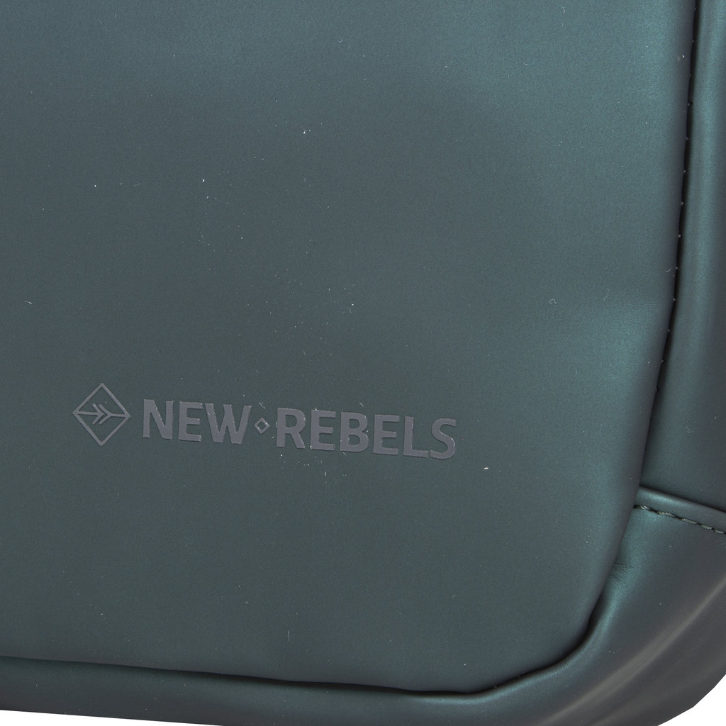New Rebels ® Harper  3- Rugtas - Waterafstotend - Laptoptas 14 inch -  12 Liter - Waterproof Rugzak - Groen