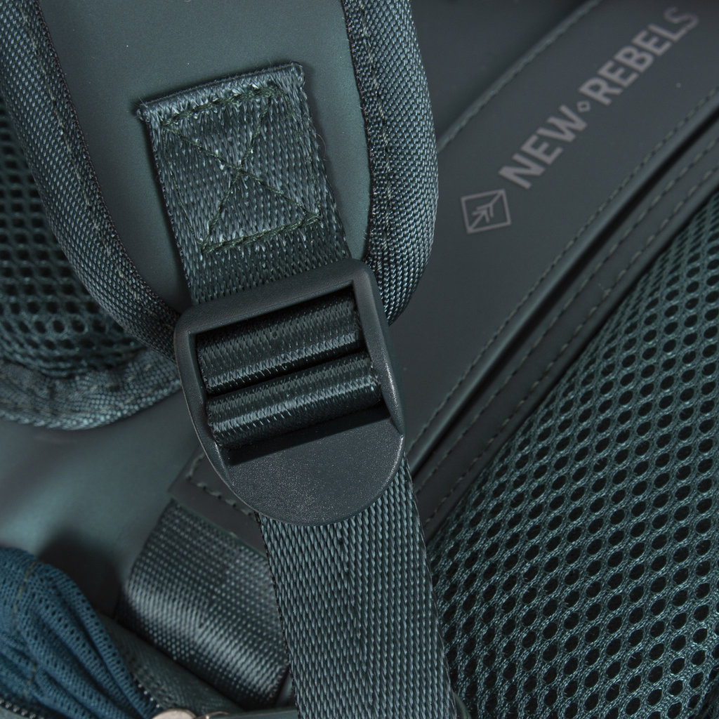 New Rebels New Rebels ® Harper 3 - Backpack - Laptop compartiment - 12 Liter - Green