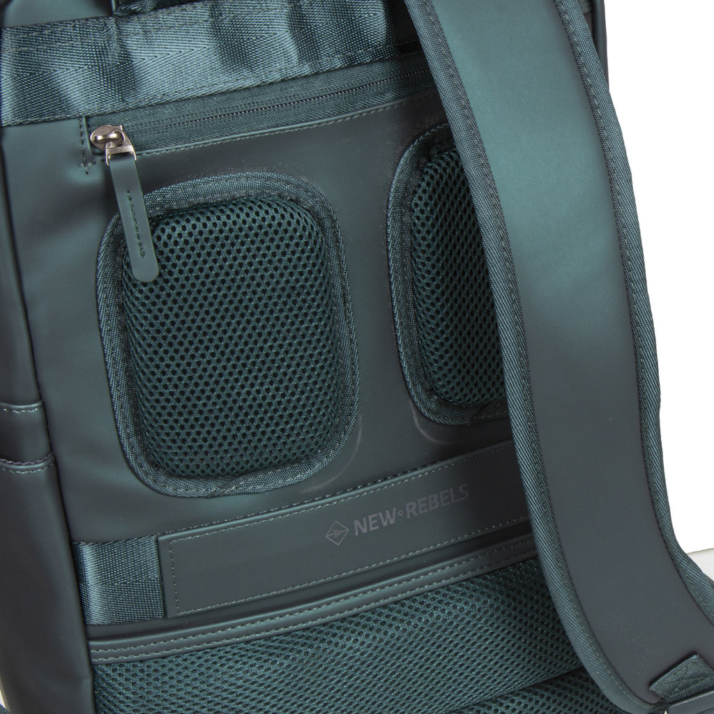New Rebels New Rebels ® Harper 3 - Backpack - Laptop compartiment - 12 Liter - Green