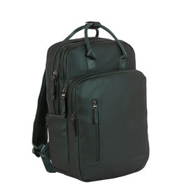 New Rebels William Milwaukee Metallic Groen 20L Rugzak Waterafstotend Laptop 15.6