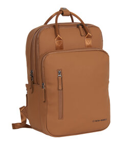 New Rebels New Rebels William Milwaukee Cognac 18L Rugzak Waterafstotend Laptop 15.6"