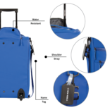 New Rebels New Rebels Harper Laredo Cobalt Blue 29L On Board Trolley Wheeled suitcase Water-repellent suitcase