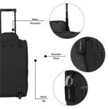 New Rebels New Rebels Harper Laredo Schwarz 29L On Board Trolley Wasserabweisend
