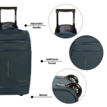 New Rebels Harper Laredo Navy Blue 29L On Board Trolley Wheeled suitcase Water-repellent suitcase