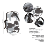 New Rebels New Rebels ® Mart - Water Repellent - Phone Pocket - Army Camouflage Grey